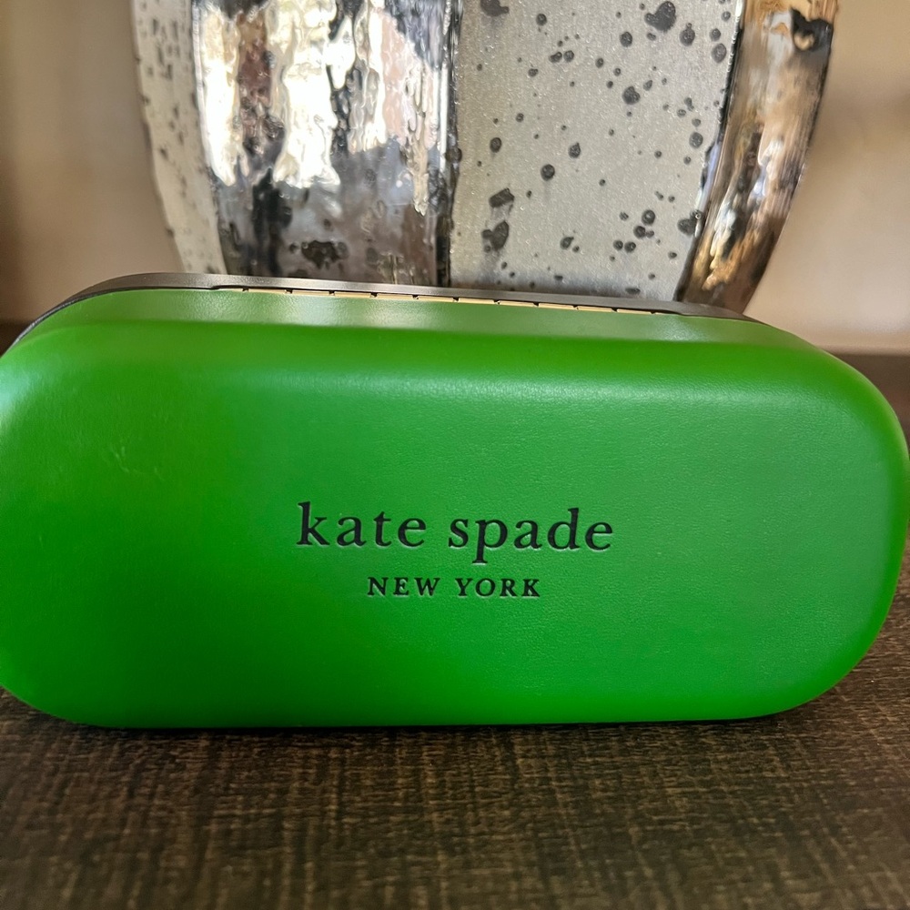 Kate Spade Green Glasses Case
